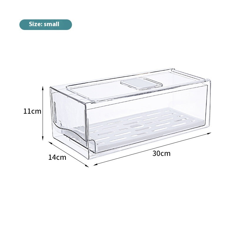 Transform Your Kitchen with the Kitchen Refrigerator Storage Box Drawer Crisper